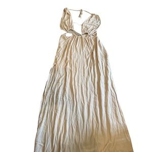 Chic Cream Maxi Dress